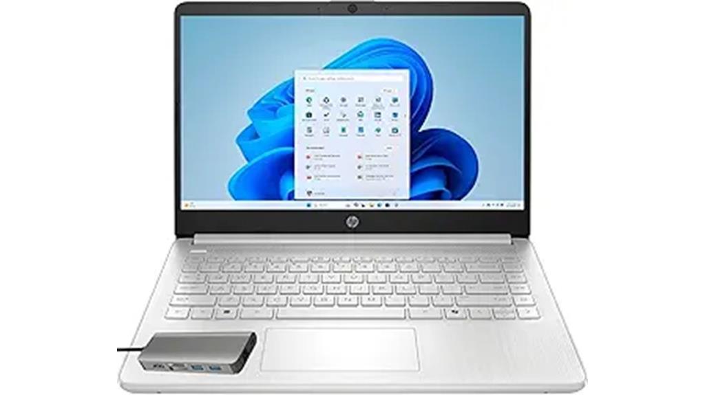 hp laptop with windows