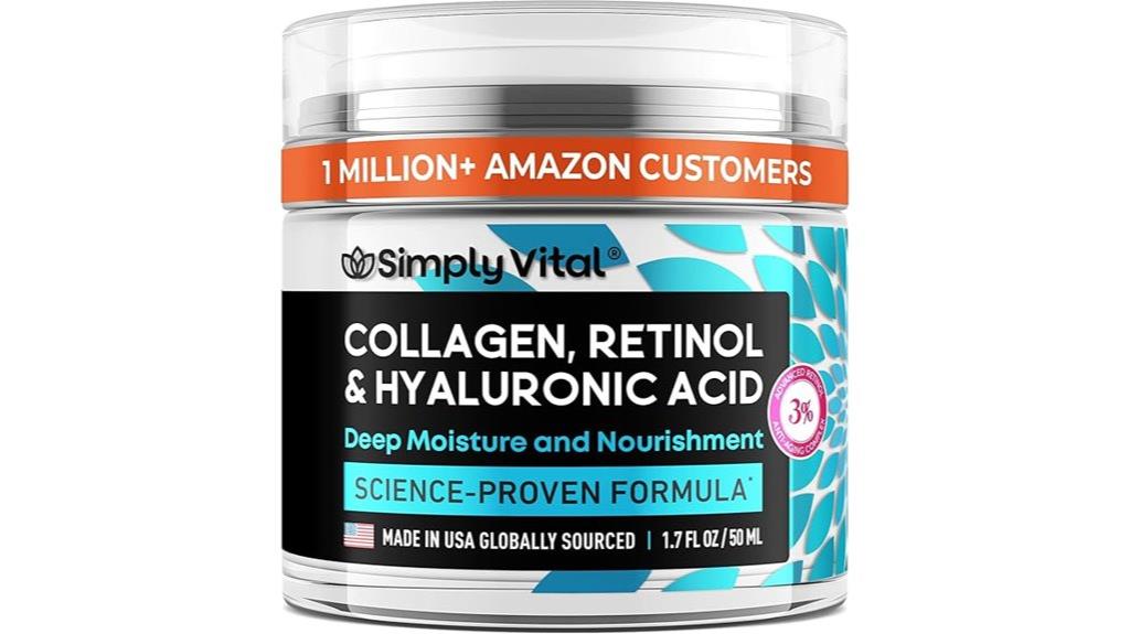 hydrating collagen retinol cream