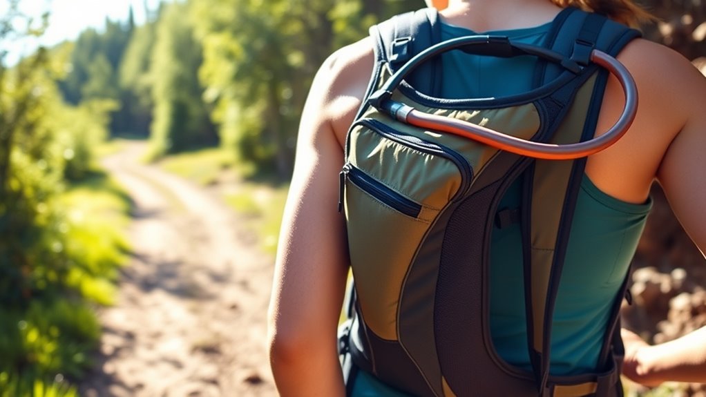 hydration pack fit and features