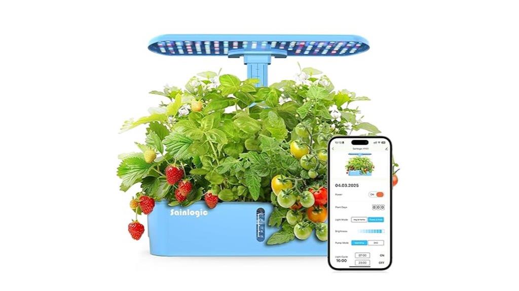 hydroponic kit with twelve