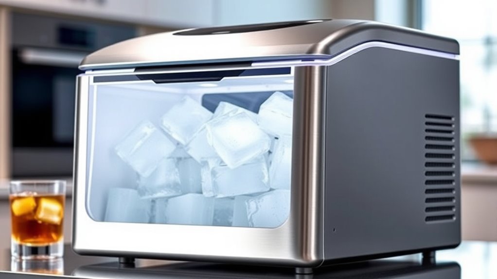 ice production capacity size