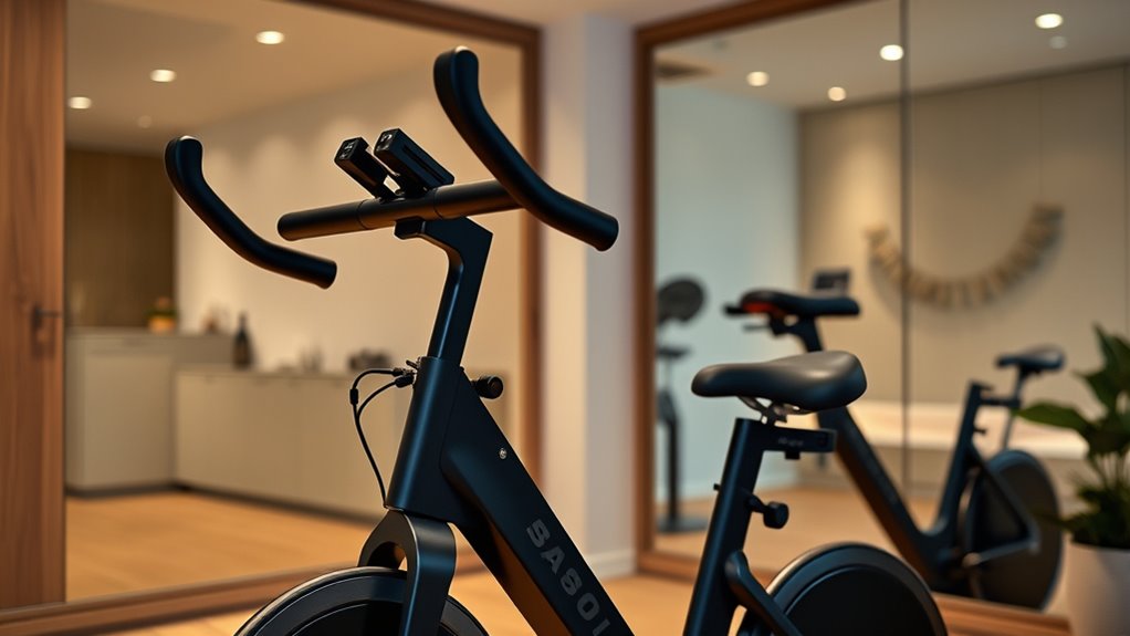 indoor cycling bike features