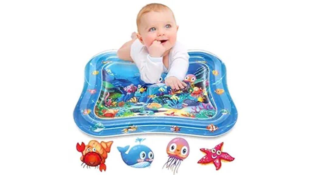 inflatable baby water mat