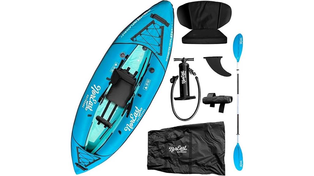 inflatable explorer kayak package