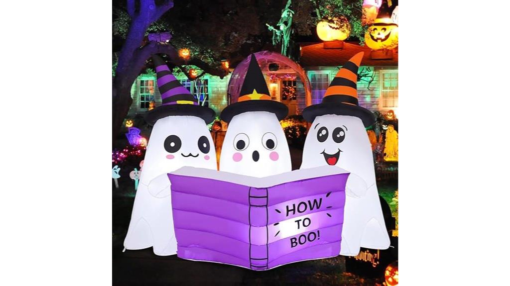 inflatable ghost halloween decor