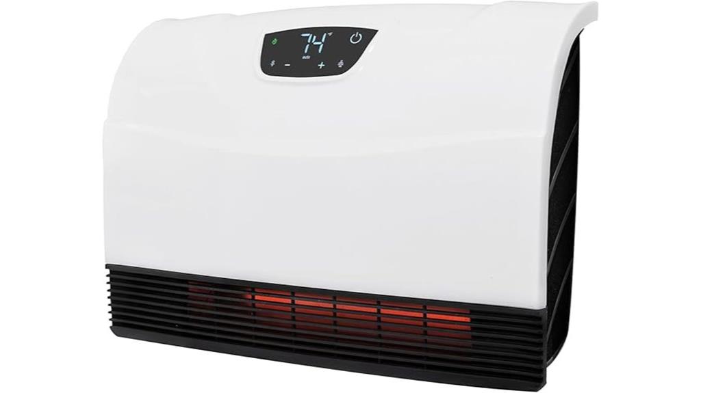 infrared wifi wall heater