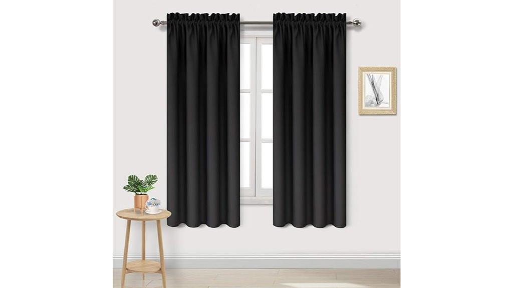 insulated blackout curtain pair
