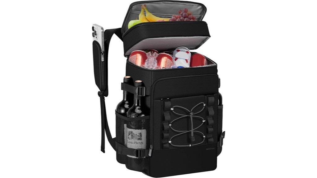 insulated cooler backpack