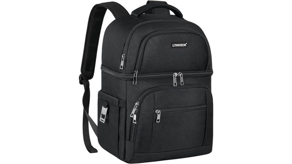 insulated leakproof cooler backpack