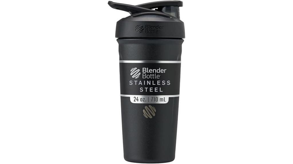 insulated stainless steel shaker