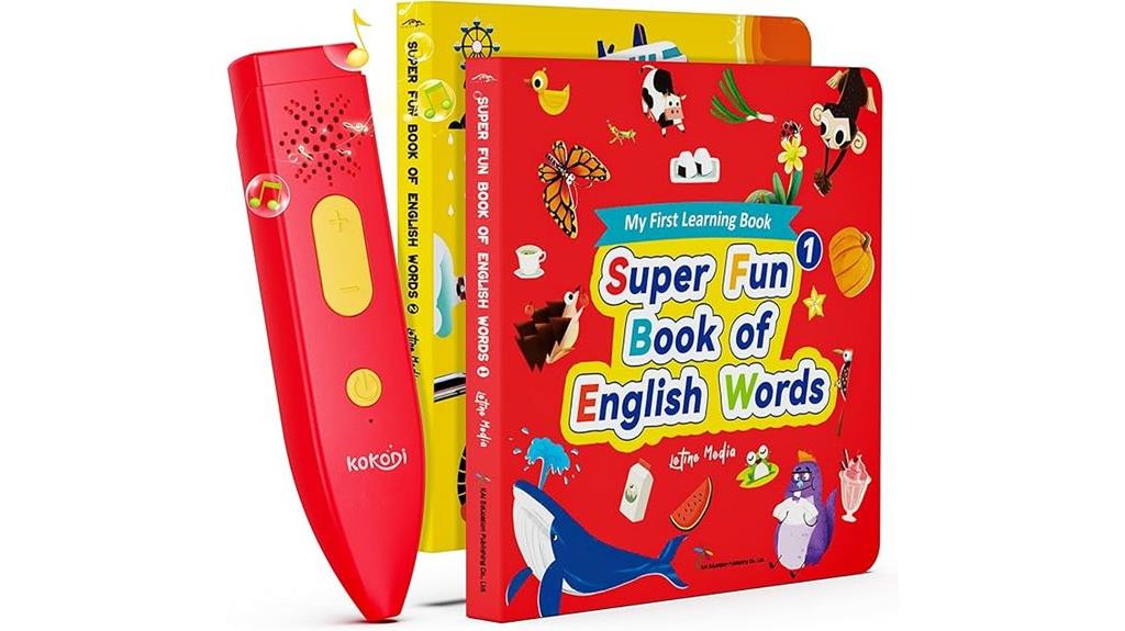 interactive kids sound books