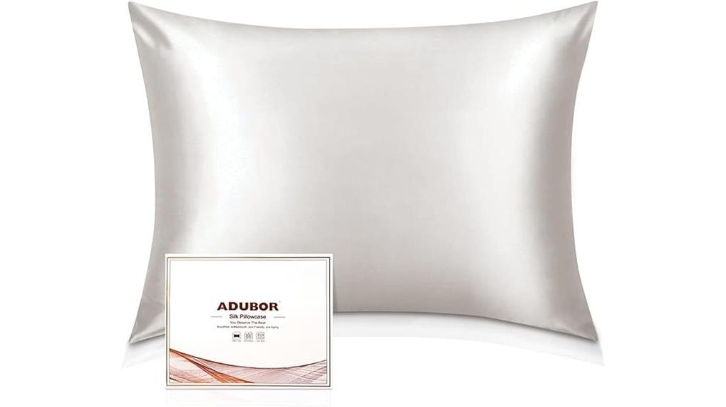 ivory mulberry silk pillowcase