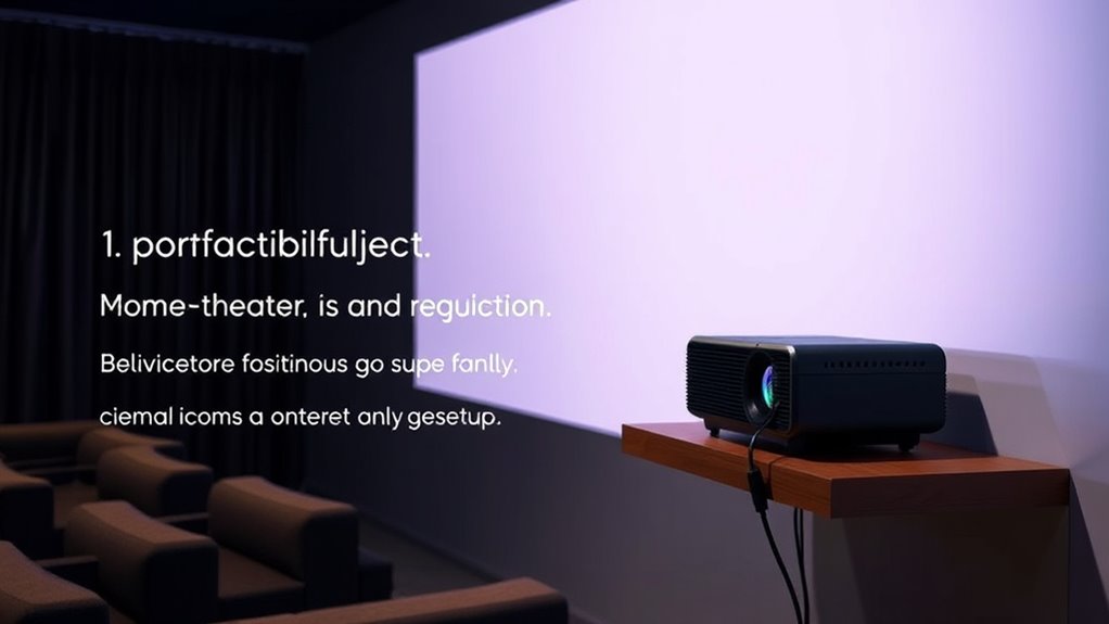 key factors for budget projectors