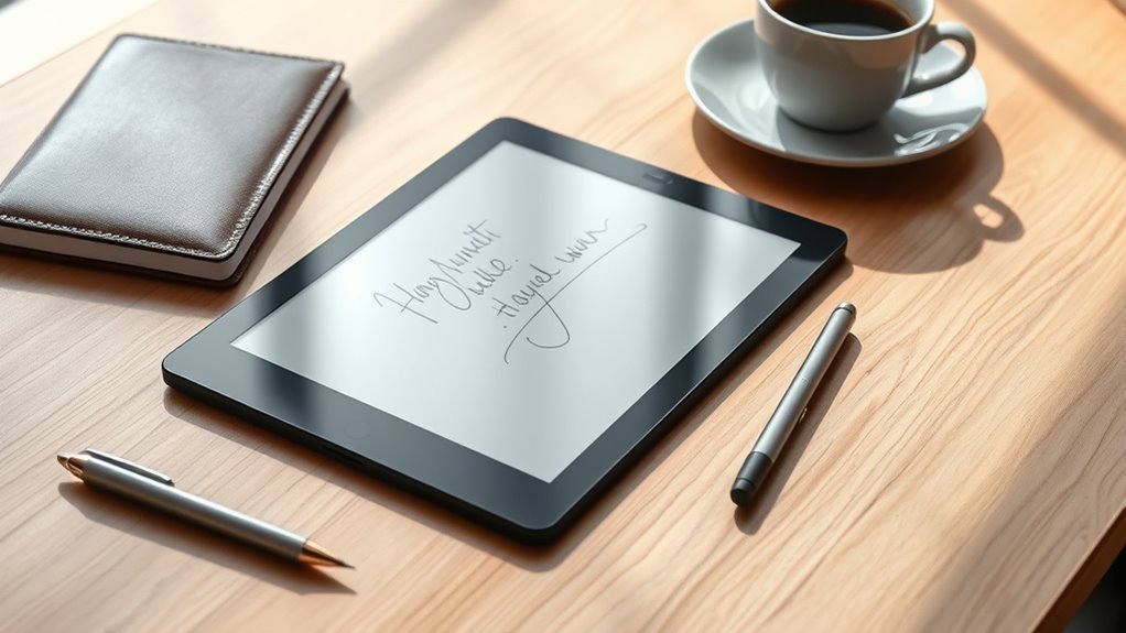key factors for e ink tablets