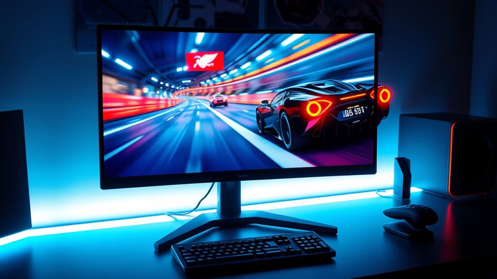 key gaming monitor features