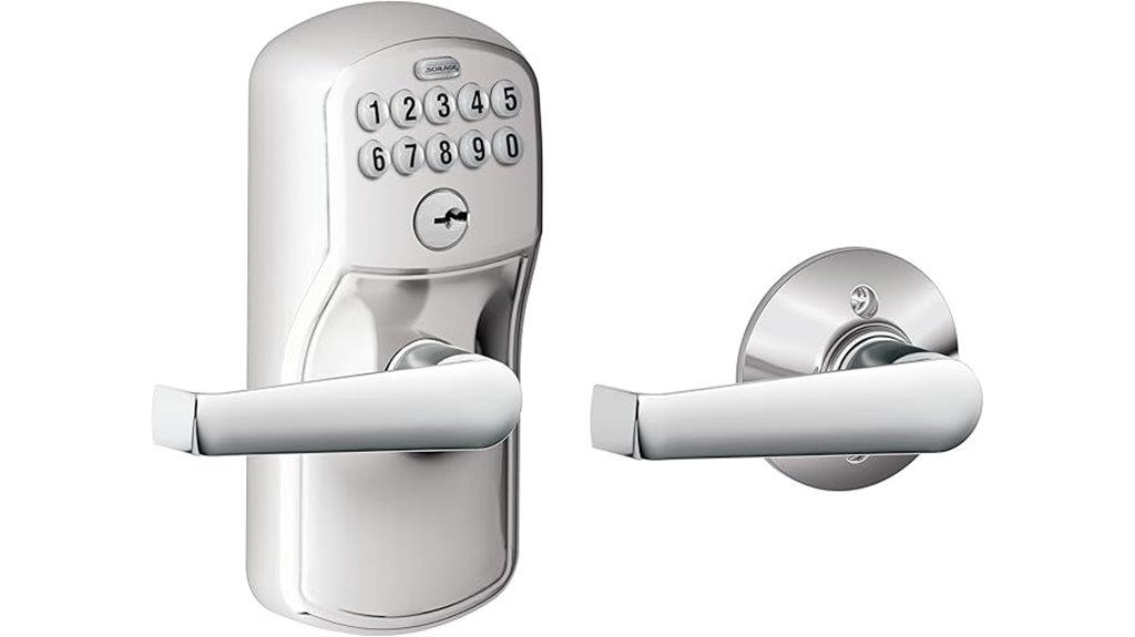 keypad entry with auto lock