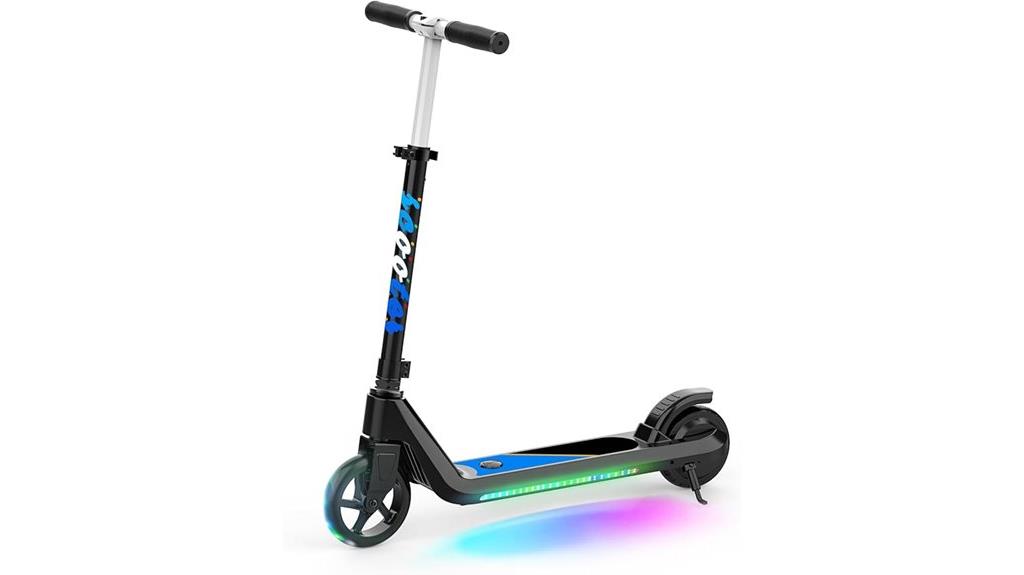 kids adjustable speed scooter