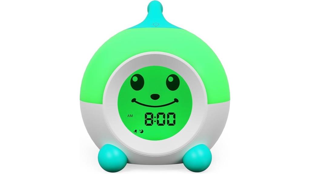 kids alarm clock features