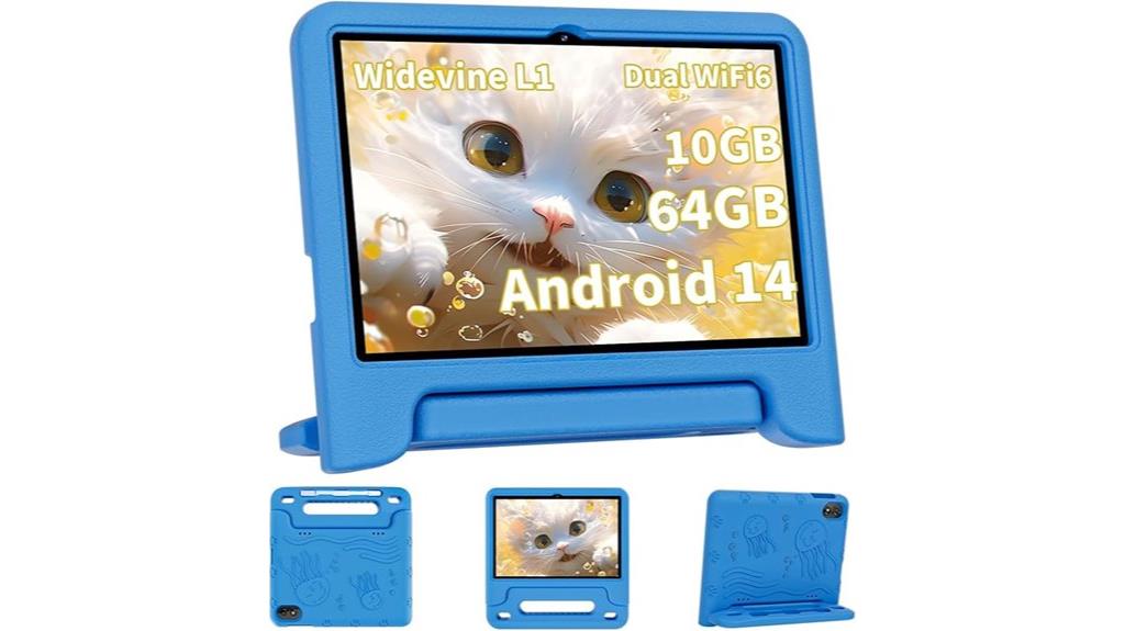kids android 14 tablet