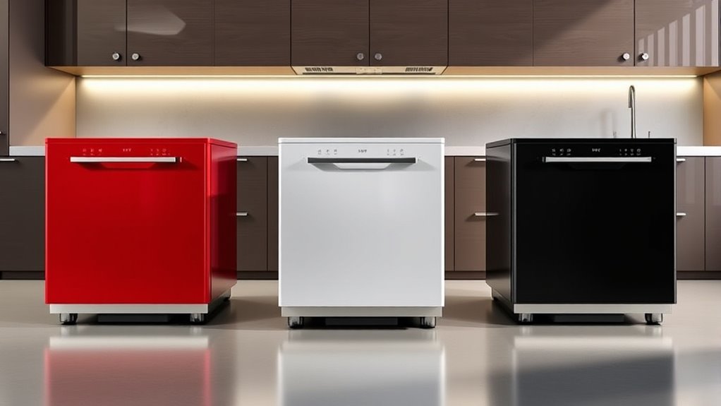 kitchen size efficiency noise