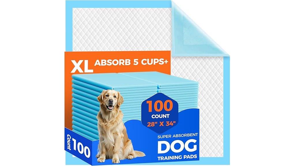 large 28x34 dog pads