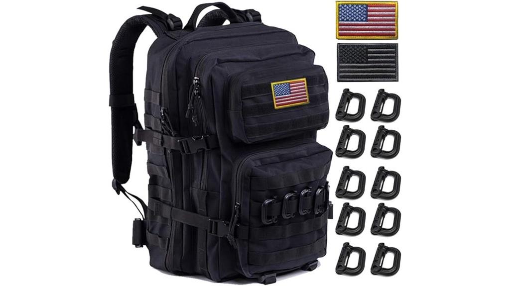 large 45l tactical backpack