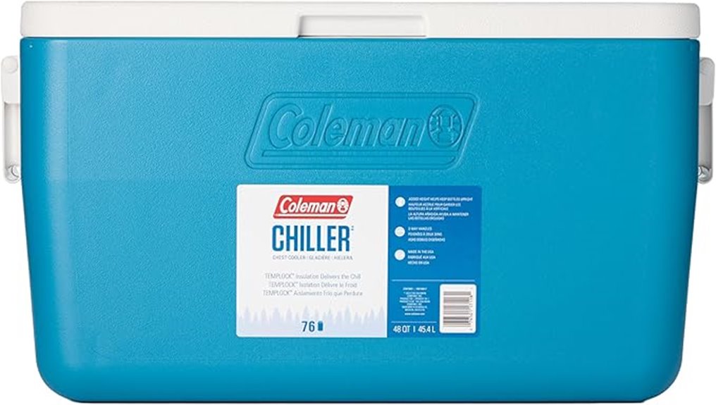 large 48 quart cooler