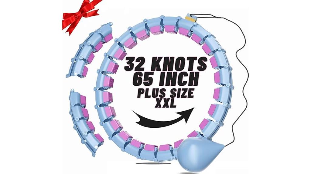 large 65 inch weighted hoop