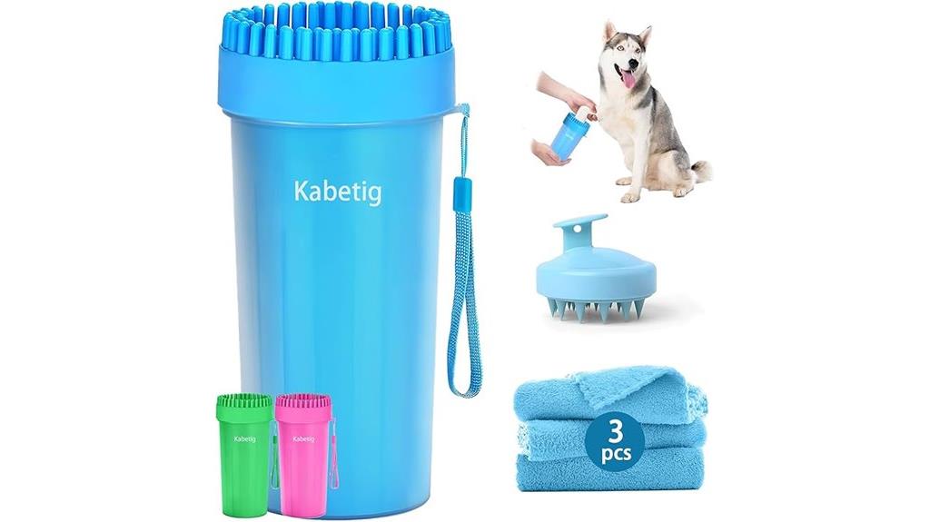large breed dog paw washer