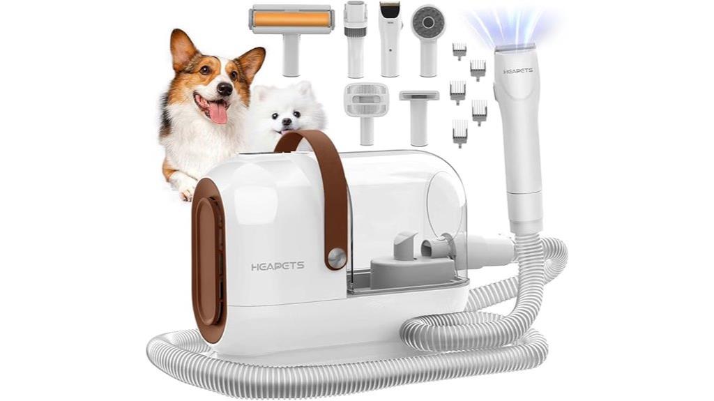 large capacity grooming vacuum