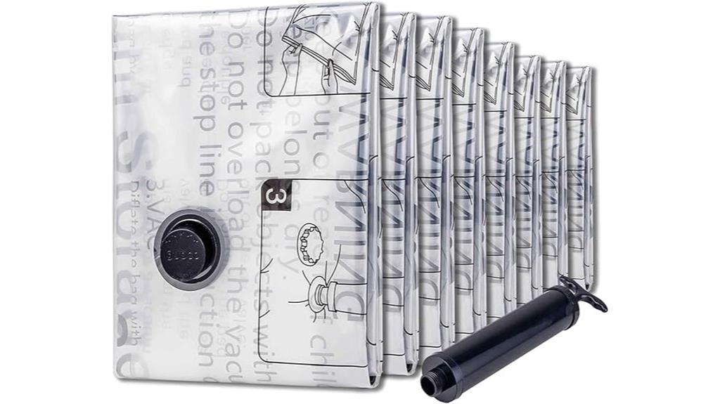 large capacity vacuum bags