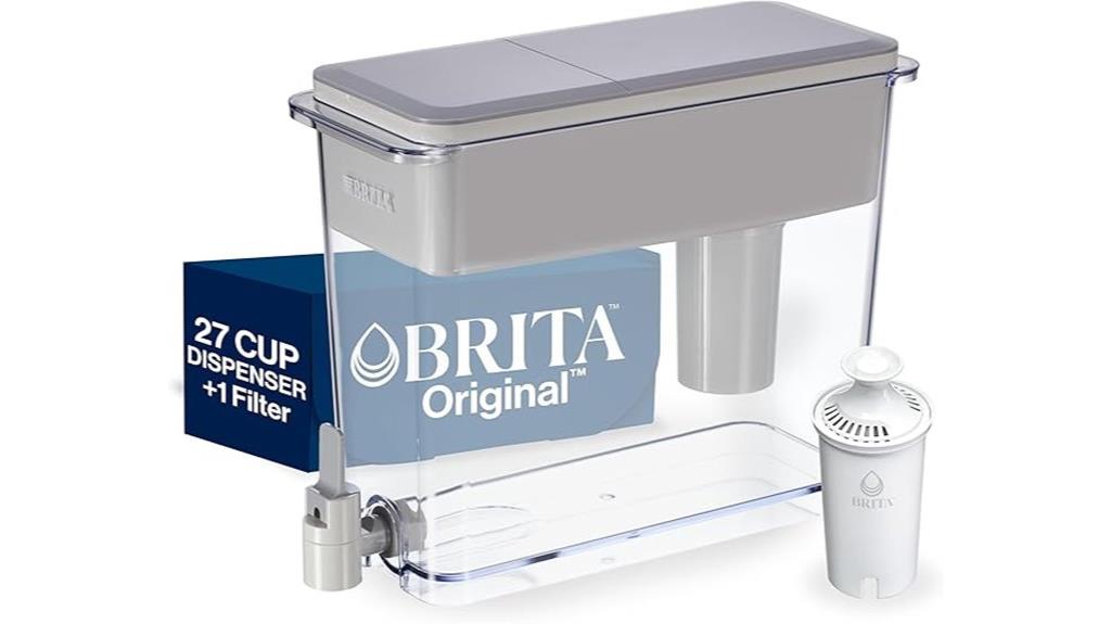 large filtered water dispenser