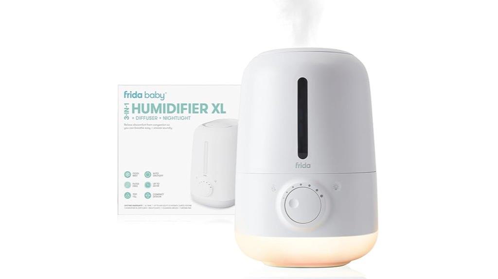 large humidifier with diffuser