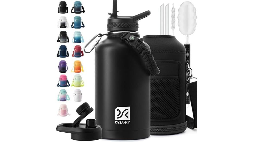 large insulated stainless bottle