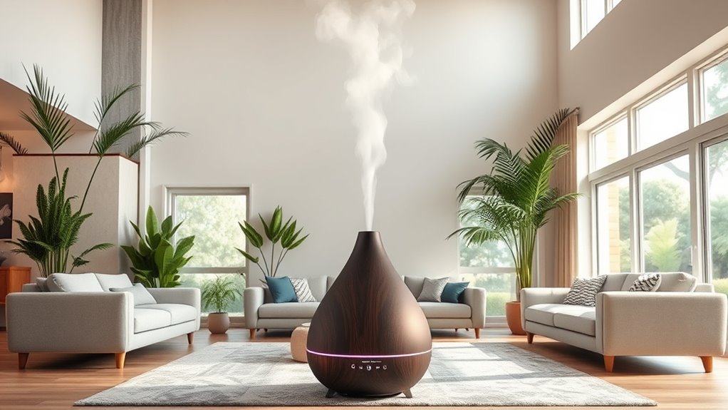 large room diffuser considerations