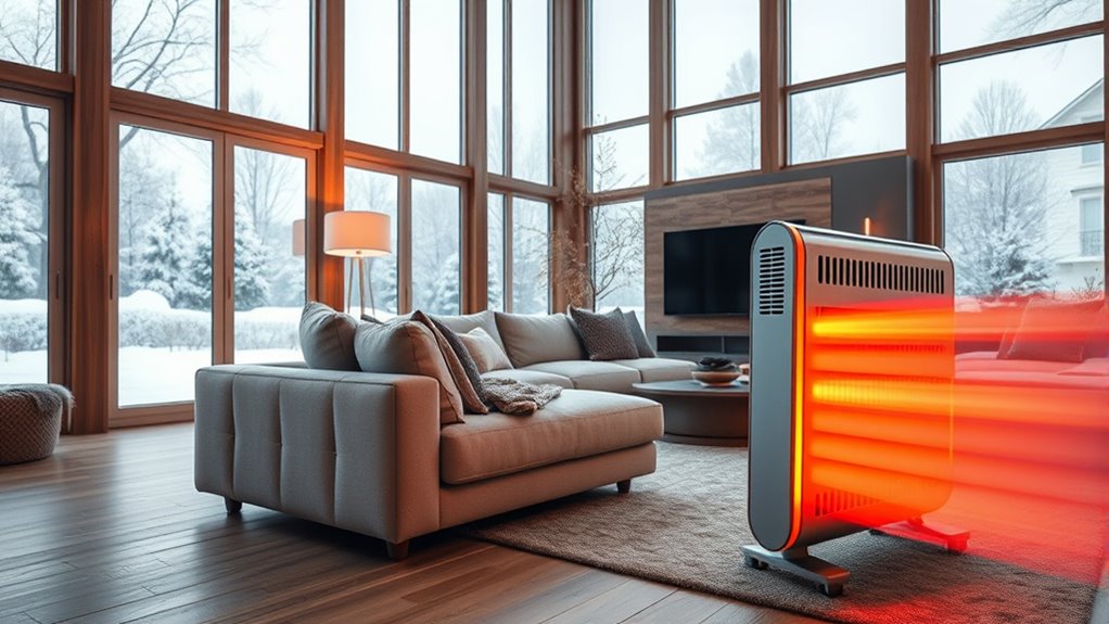 large room heating considerations