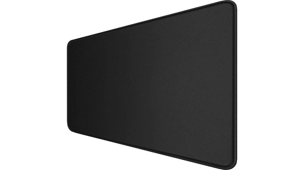 large stitched edge mouse pad
