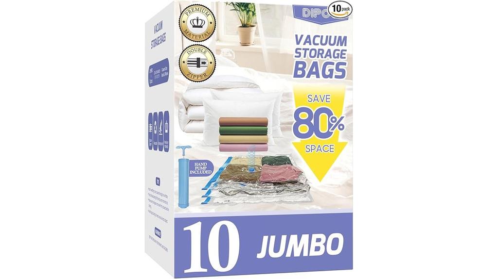 large vacuum storage bag set