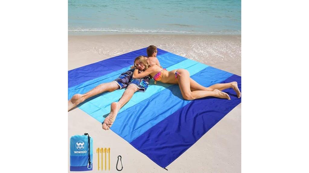 large waterproof beach mat