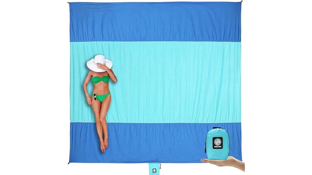 large waterproof beach mat