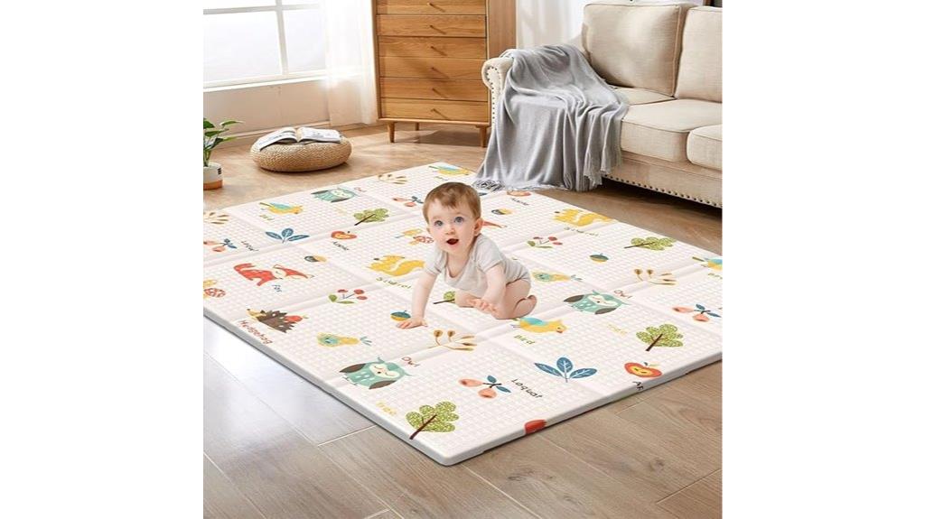 large waterproof foam playmat