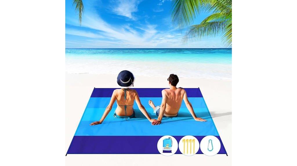 large waterproof sandproof picnic mat