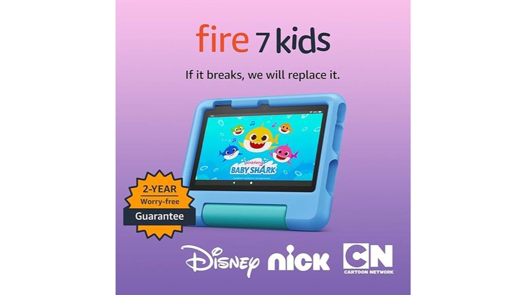 latest fire 7 kids tablet