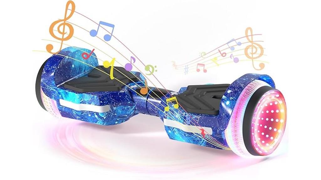 led bluetooth dual motor scooter