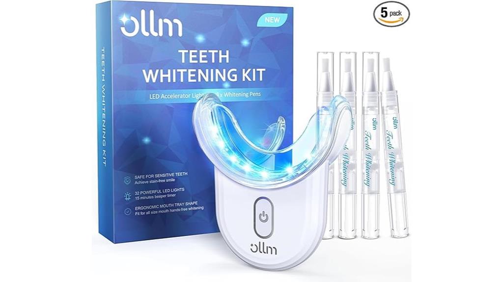 led light teeth whitening