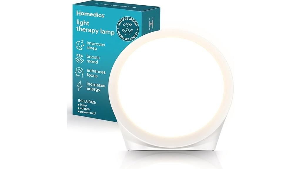 light therapy lamp features