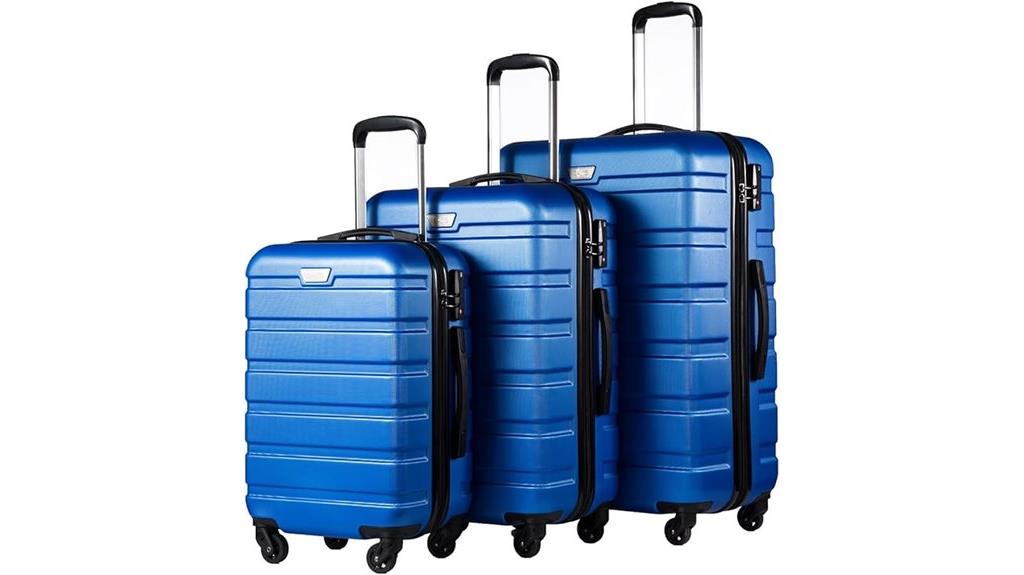 lightweight 3 piece spinner set