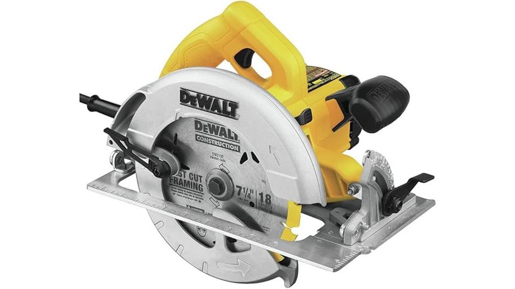 lightweight corded circular saw