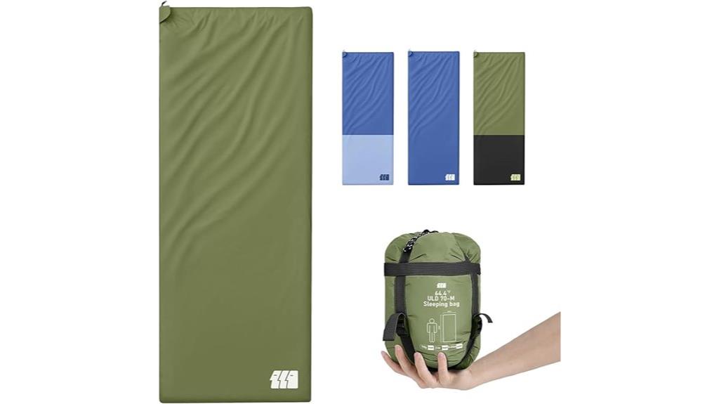lightweight waterproof sleeping bag