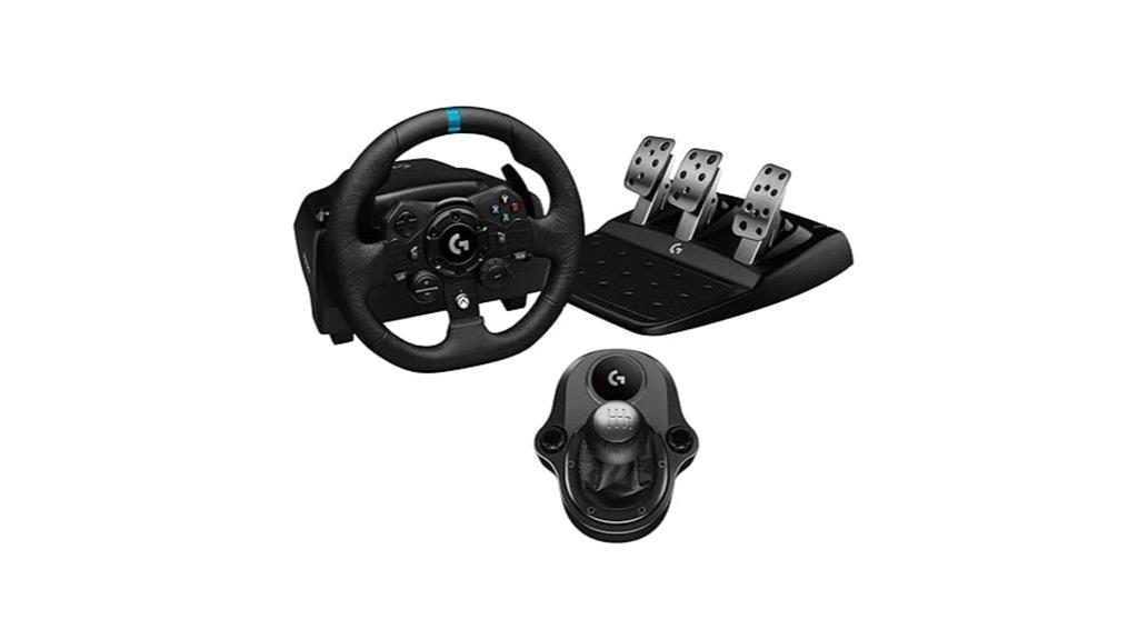 logitech g923 wheel pedals